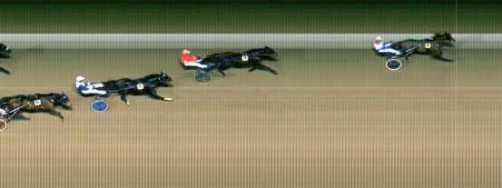 Målfoto for løp 1 på bane MO den 22.01.2019