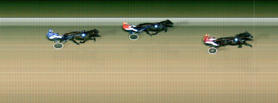 Målfoto for løp 2 på bane MO den 22.01.2019