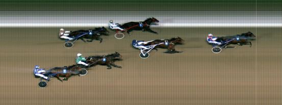 Målfoto for løp 2 på bane MO den 05.02.2019