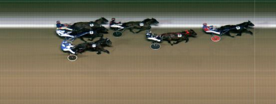 Målfoto for løp 5 på bane MO den 05.02.2019