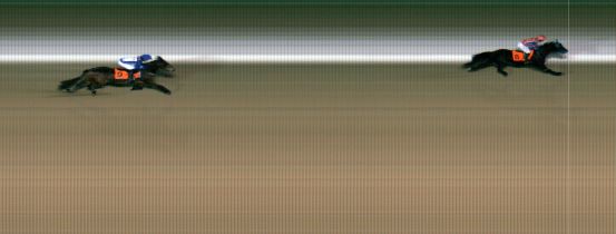 Målfoto for løp 7 på bane MO den 05.02.2019