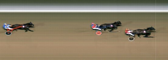 Målfoto for løp 8 på bane MO den 05.02.2019