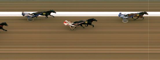 Målfoto for løp 1 på bane MO den 21.02.2019