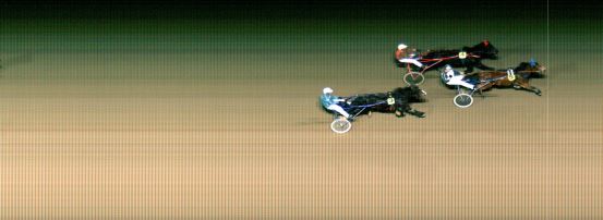 Målfoto for løp 1 på bane MO den 26.02.2019