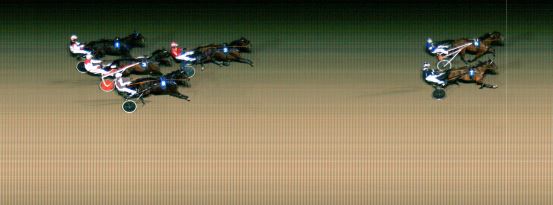 Målfoto for løp 2 på bane MO den 26.02.2019