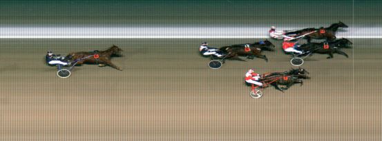 Målfoto for løp 3 på bane MO den 12.03.2019