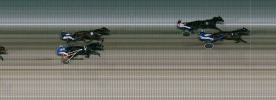 Målfoto for løp 6 på bane MO den 12.03.2019