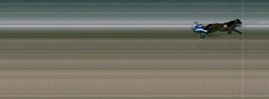 Målfoto for løp 7 på bane MO den 12.03.2019