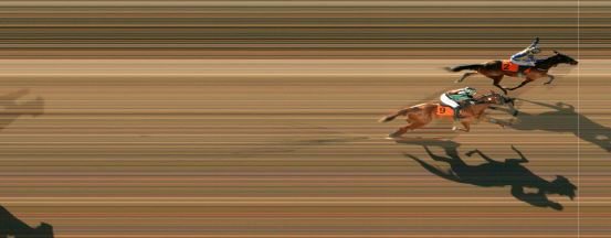 Målfoto for løp 3 på bane MO den 23.03.2019