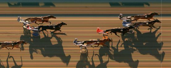 Målfoto for løp 6 på bane MO den 23.03.2019