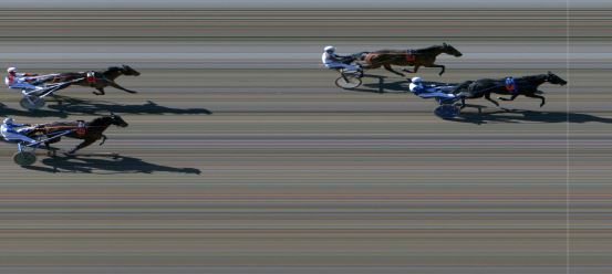 Målfoto for løp 3 på bane MO den 28.03.2019