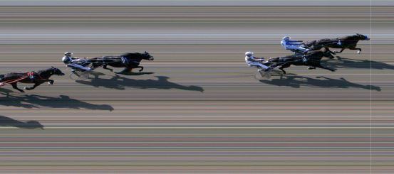 Målfoto for løp 6 på bane MO den 28.03.2019