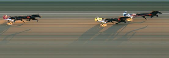 Målfoto for løp 3 på bane MO den 09.04.2019