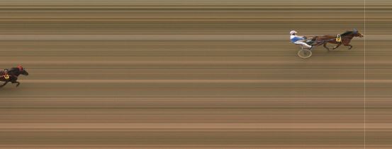 Målfoto for løp 1 på bane MO den 07.05.2019