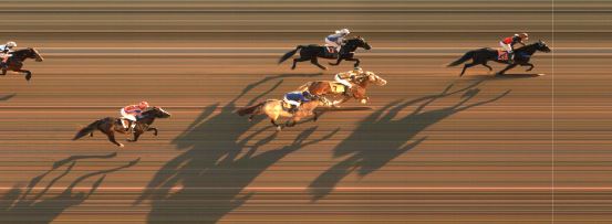 Målfoto for løp 4 på bane MO den 07.05.2019