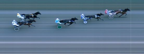 Målfoto for løp 7 på bane MO den 07.05.2019