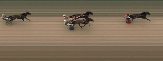 Målfoto for løp 6 på bane MO den 11.06.2019