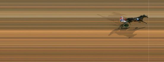 Målfoto for løp 2 på bane MO den 09.07.2019