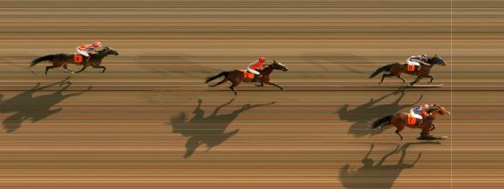 Målfoto for løp 3 på bane MO den 09.07.2019