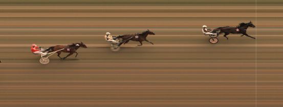 Målfoto for løp 8 på bane MO den 18.08.2019