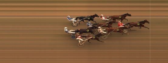 Målfoto for løp 9 på bane MO den 18.08.2019