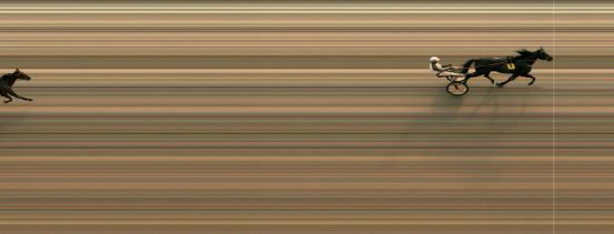 Målfoto for løp 1 på bane MO den 03.09.2019