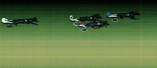 Målfoto for løp 6 på bane MO den 16.09.2019