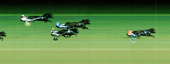 Målfoto for løp 2 på bane MO den 01.10.2019