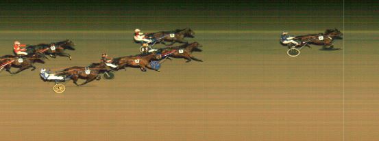 Målfoto for løp 5 på bane MO den 01.10.2019