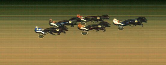 Målfoto for løp 7 på bane MO den 08.10.2019