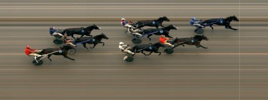 Målfoto for løp 2 på bane MO den 19.10.2019