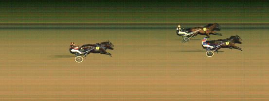 Målfoto for løp 1 på bane MO den 29.10.2019