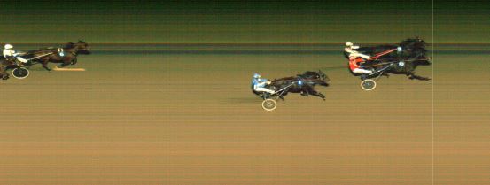 Målfoto for løp 2 på bane MO den 29.10.2019