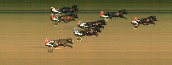 Målfoto for løp 3 på bane MO den 29.10.2019