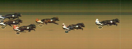 Målfoto for løp 5 på bane MO den 29.10.2019