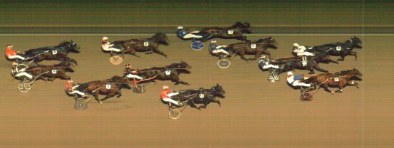 Målfoto for løp 5 på bane MO den 03.11.2019