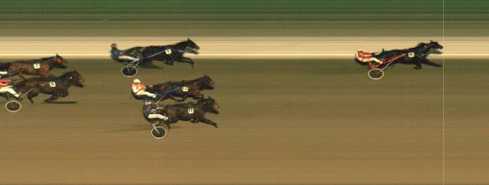 Målfoto for løp 5 på bane MO den 10.11.2019