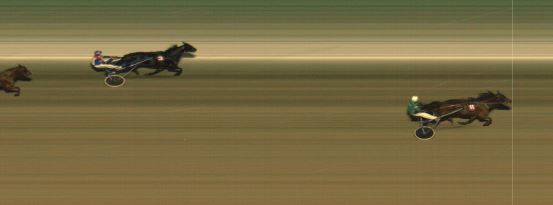 Målfoto for løp 8 på bane MO den 10.11.2019