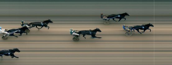 Målfoto for løp 2 på bane MO den 21.11.2019