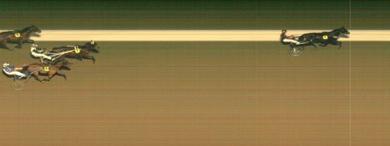 Målfoto for løp 1 på bane MO den 03.12.2019