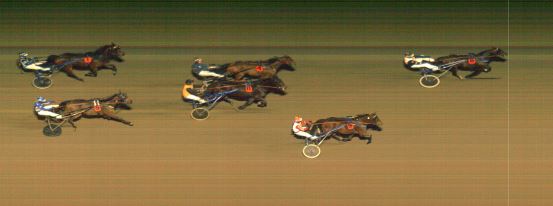 Målfoto for løp 3 på bane MO den 10.12.2019