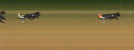 Målfoto for løp 2 på bane MO den 27.12.2019