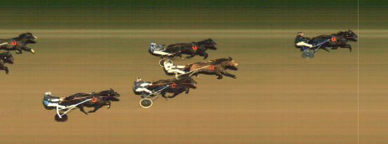 Målfoto for løp 3 på bane MO den 27.12.2019