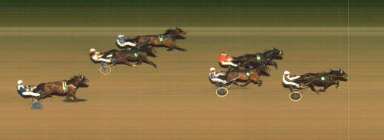 Målfoto for løp 4 på bane MO den 27.12.2019