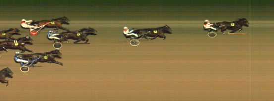 Målfoto for løp 9 på bane MO den 27.12.2019