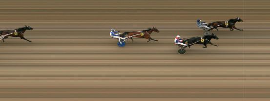 Målfoto for løp 1 på bane MO den 09.01.2020