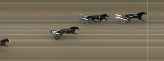 Målfoto for løp 6 på bane MO den 09.01.2020