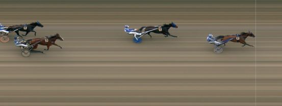 Målfoto for løp 7 på bane MO den 09.01.2020