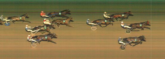 Målfoto for løp 4 på bane MO den 17.01.2020