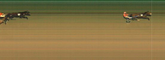 Målfoto for løp 5 på bane MO den 17.01.2020